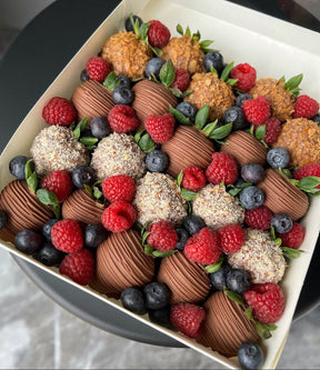 Strawberry and chocolate Box