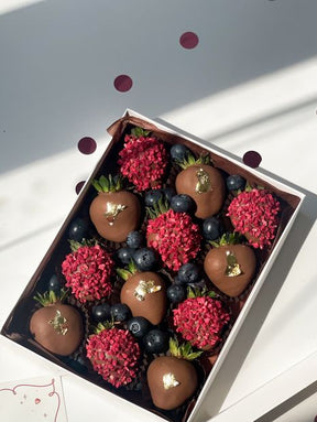Strawberry and chocolate Box