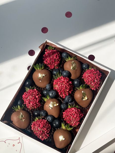 Strawberry and chocolate Box